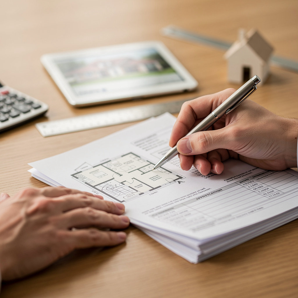 Marsella Real Estate Appraisal professional reviewing property valuation documents for accurate Escondido real estate appraisals